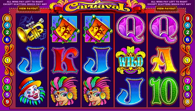 Игровой автомат «Carnival» в казино Чемпион